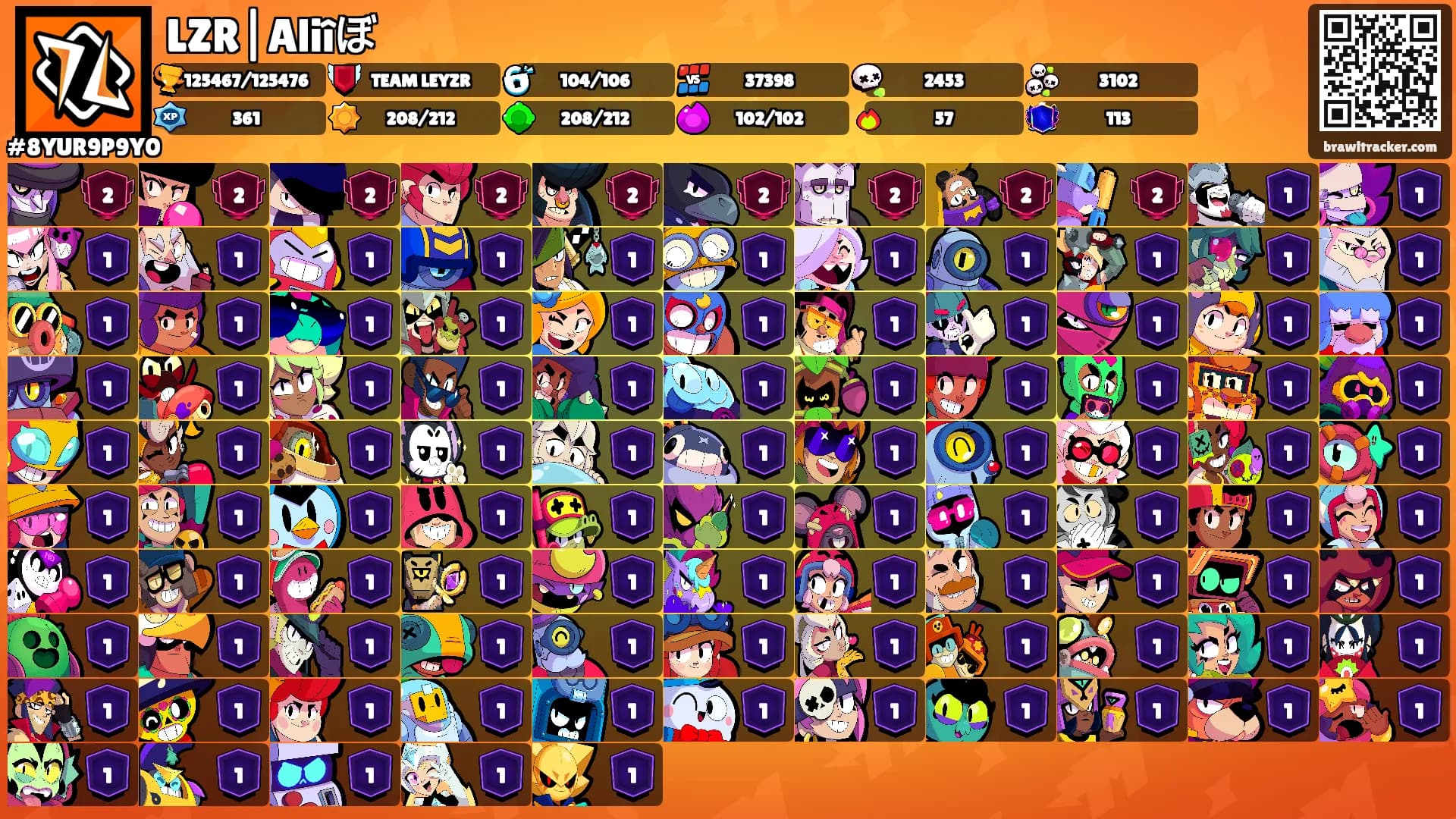 LZR|Aliîぼ's Ranks