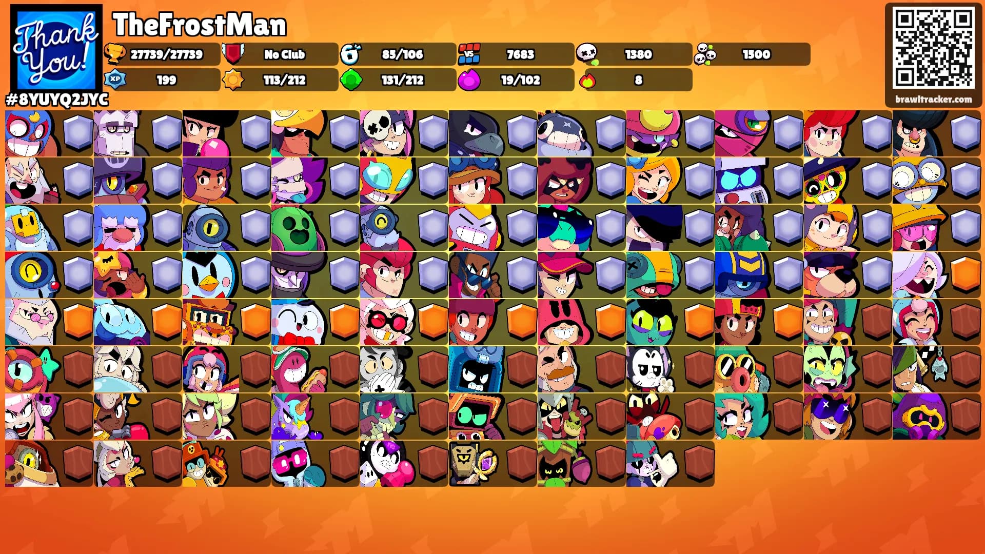 TheFrostMan's Ranks