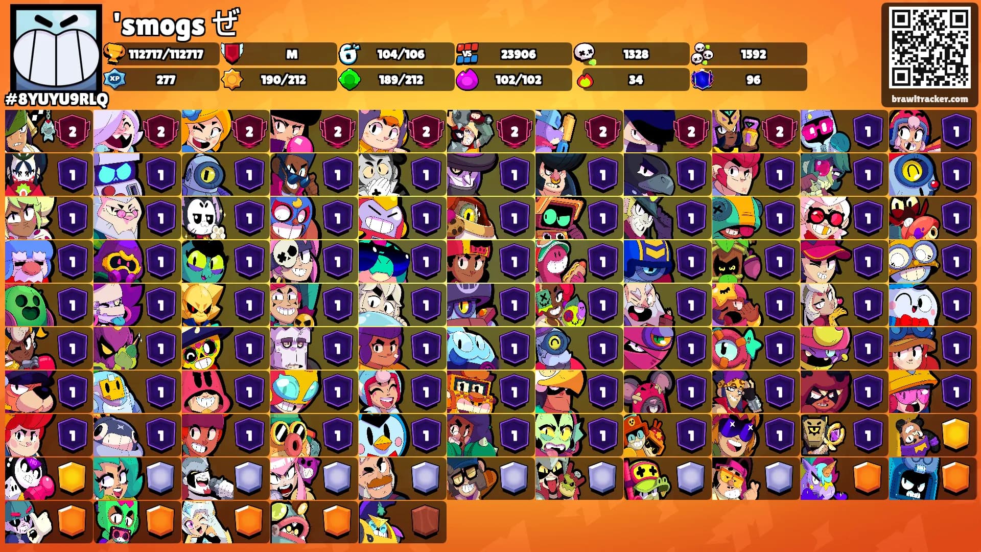 'smogs ぜ's Ranks