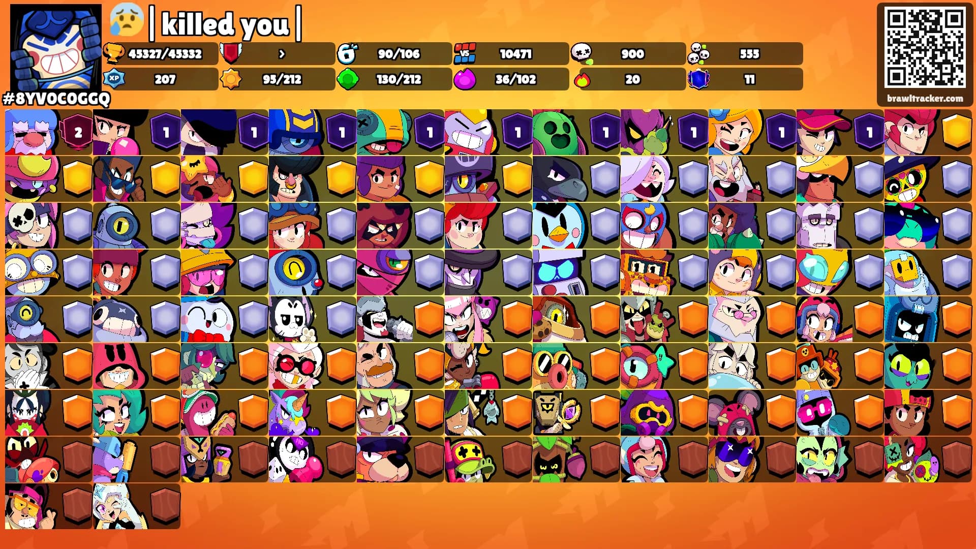 😰|killed you|'s Ranks