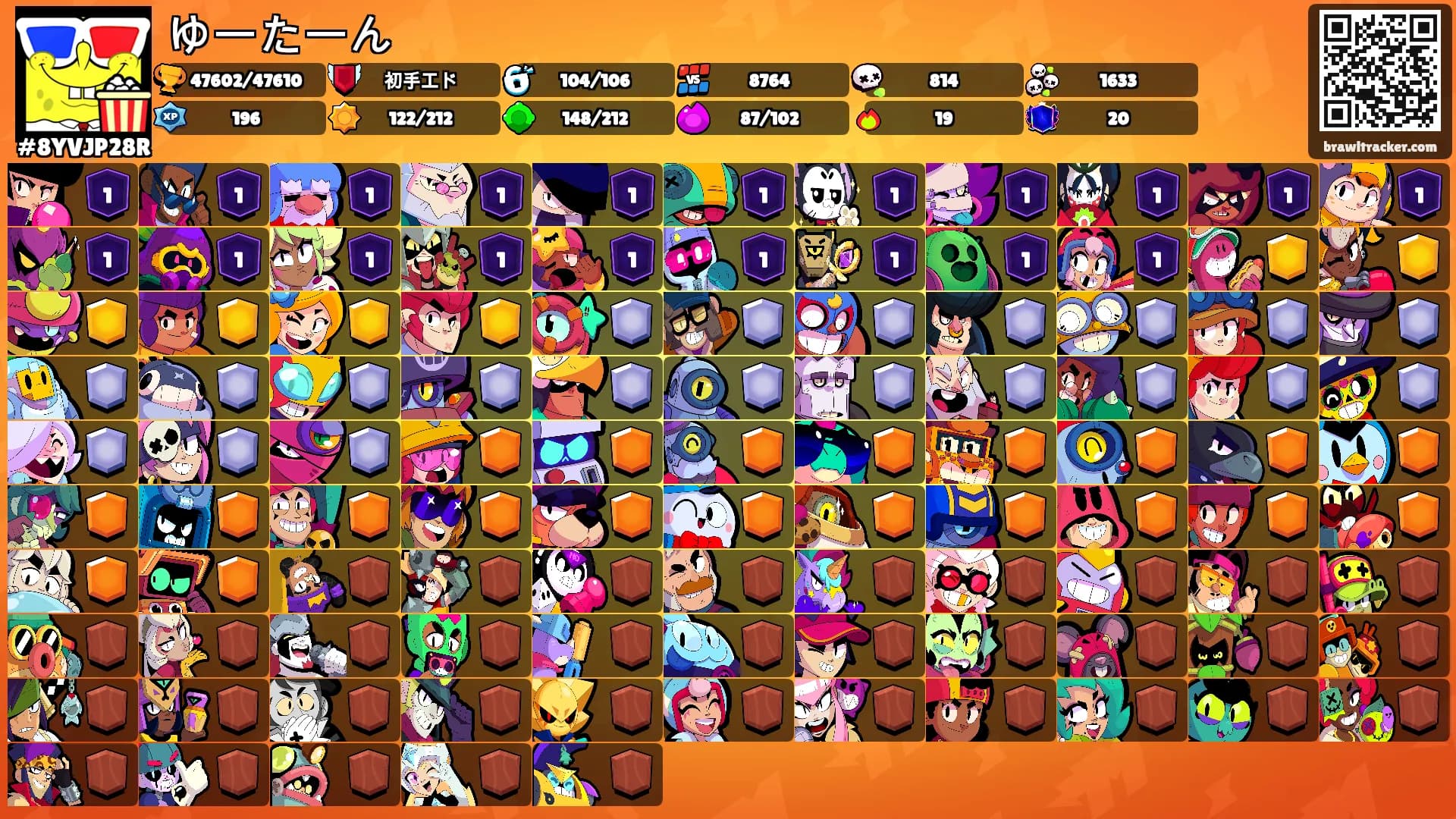 ゆーたーん's Ranks