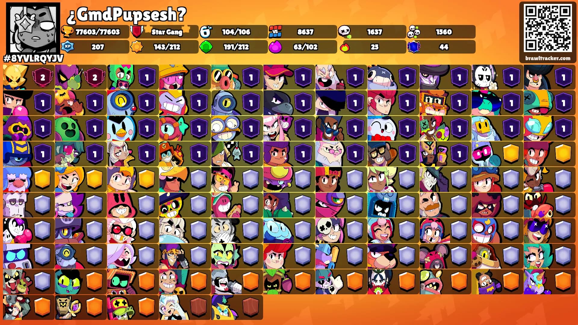 ¿GmdPupsesh?'s Ranks