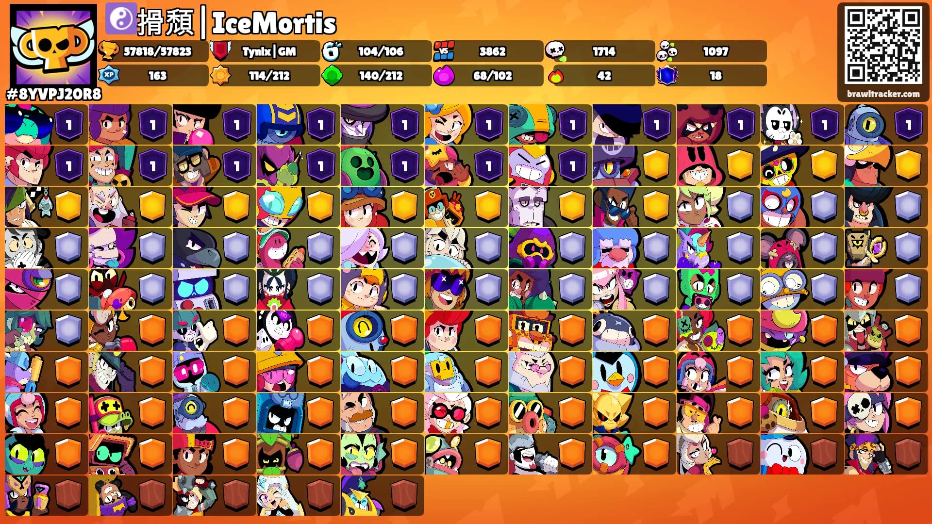 ☯️搰頹|IceMortis's Ranks