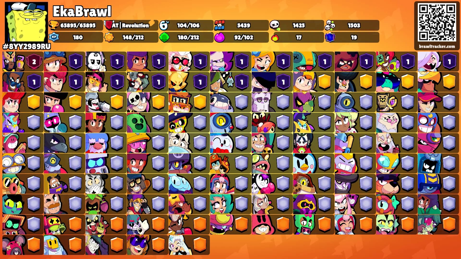 EkaBrawl's Ranks