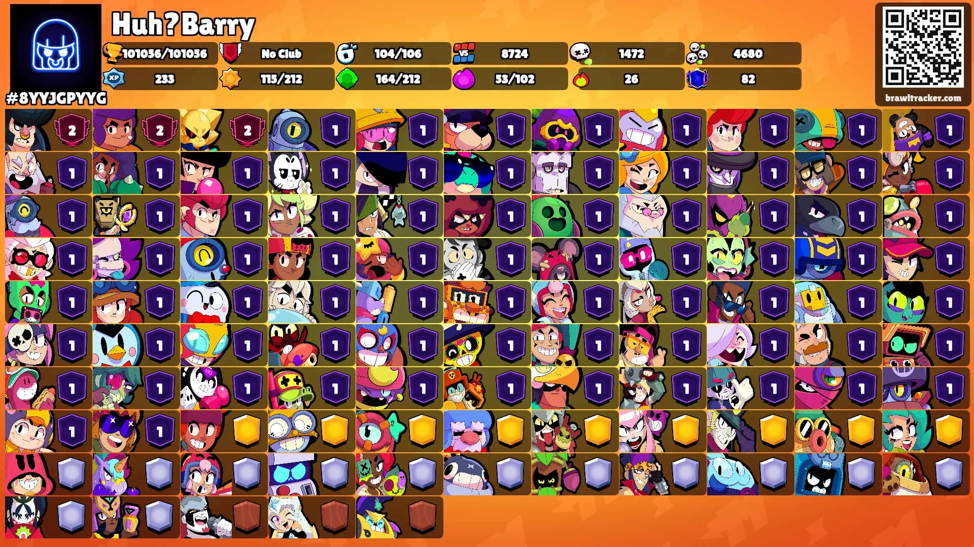 Huh?Barry's Ranks