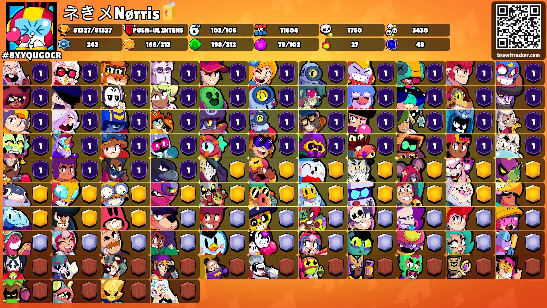 ネきメNørris🧃's Ranks