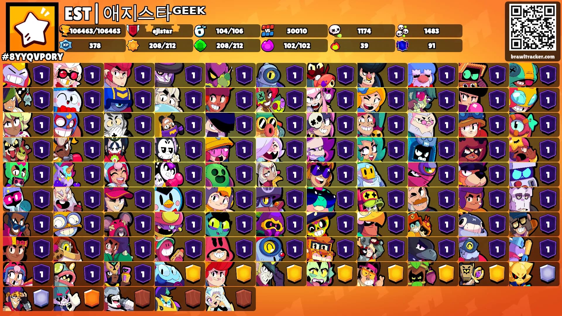 EST|애지스타ᴳᴱᴱᴷ's Ranks