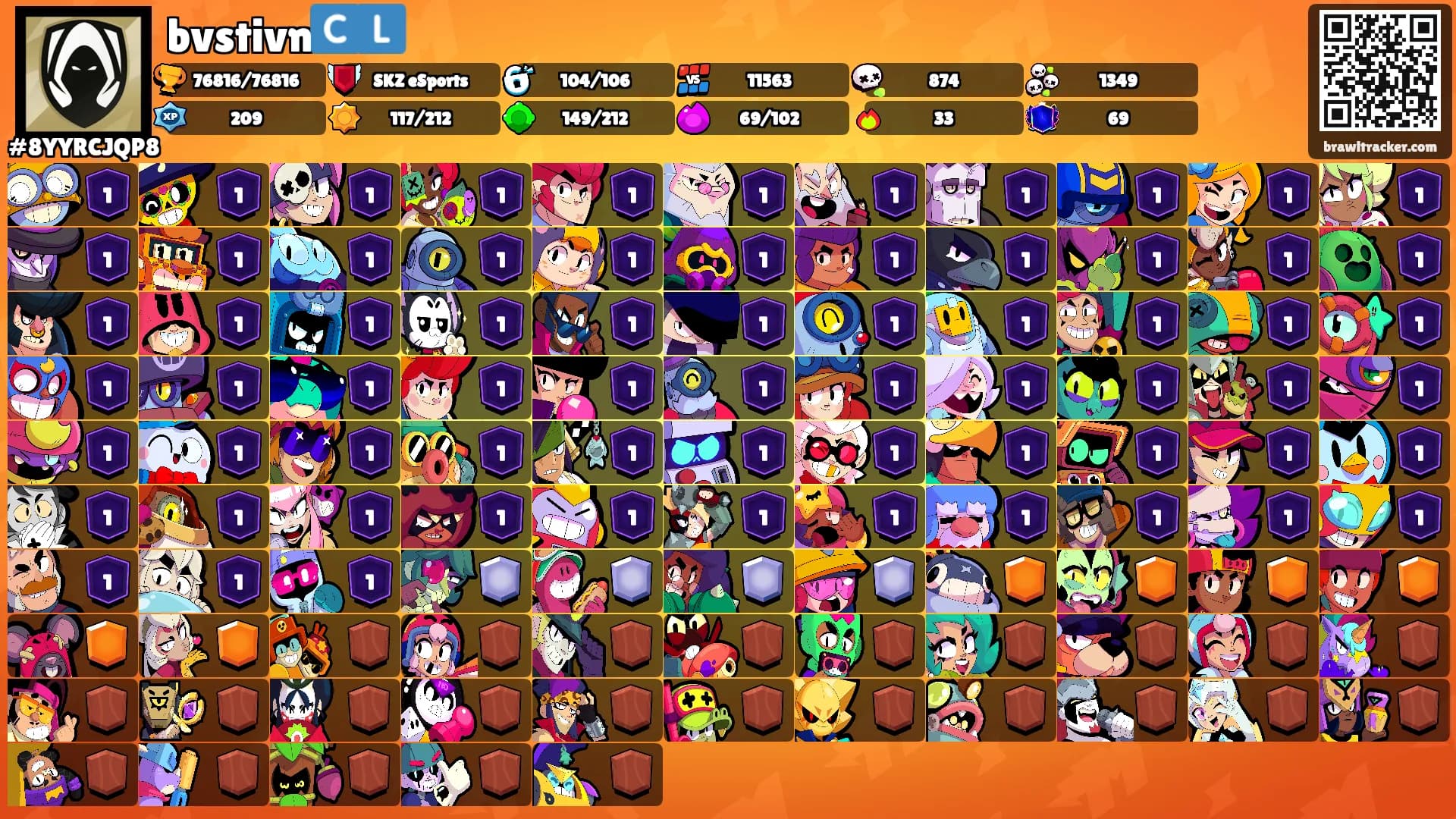 bvstivn🇨🇱's Ranks
