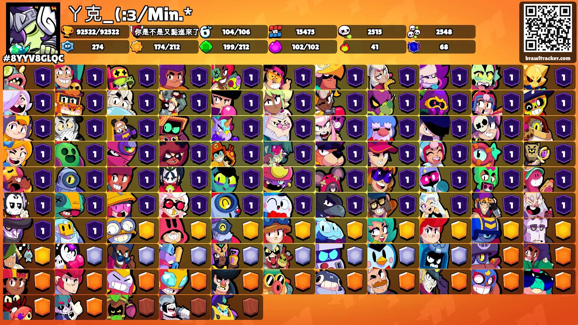 ㄚ克_(:з/Min.*'s Ranks