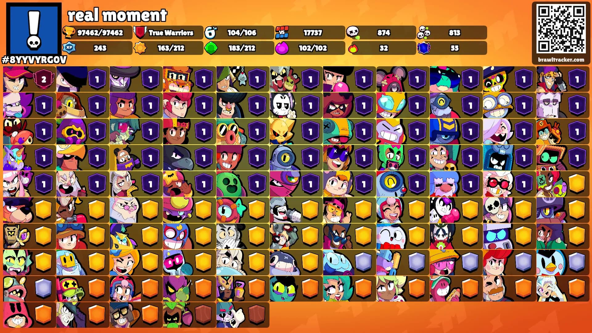 real moment's Ranks