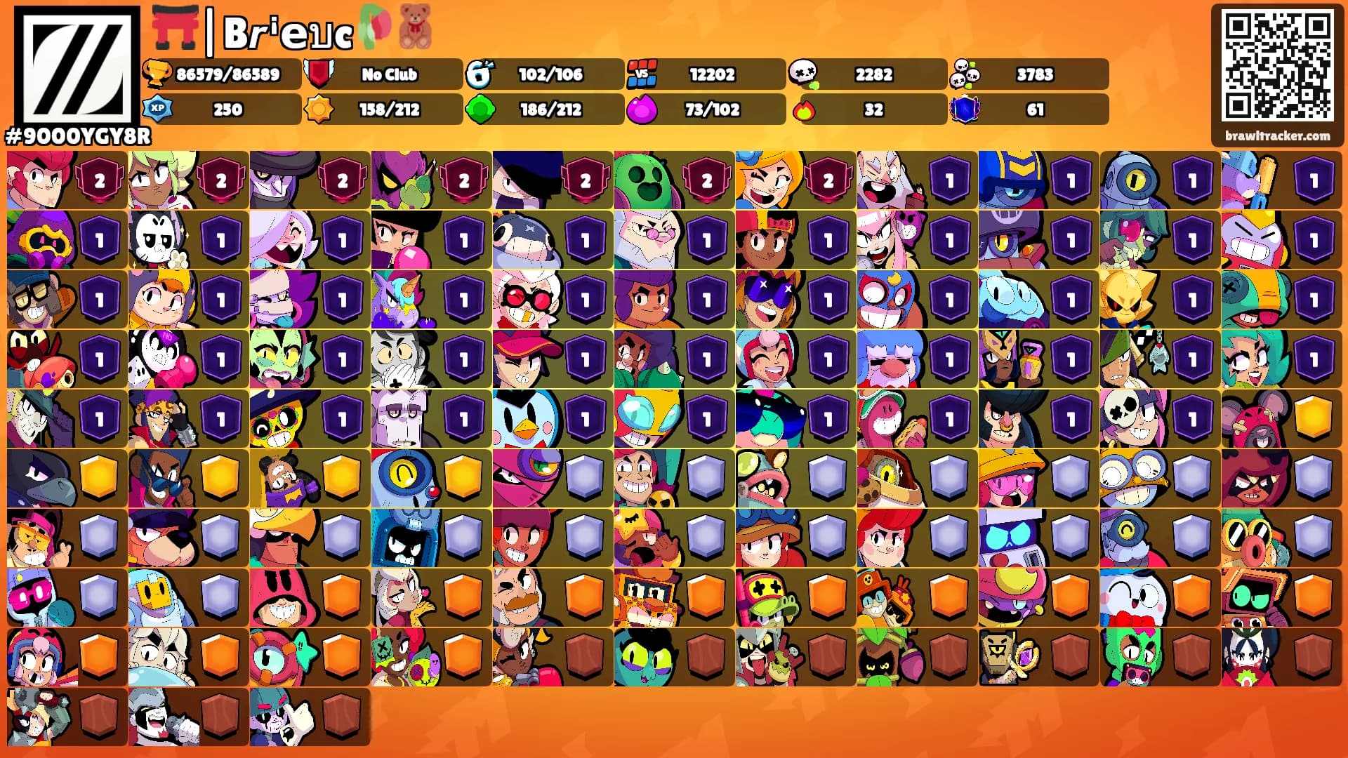 ⛩️|B𝙧ꜞ𝗲บc🥀🧸's Ranks
