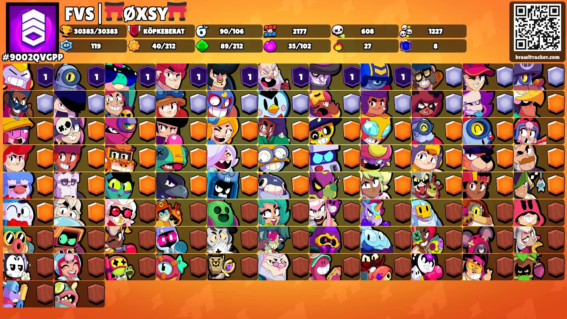 FVS|⛩️ØXSY⛩️'s Ranks
