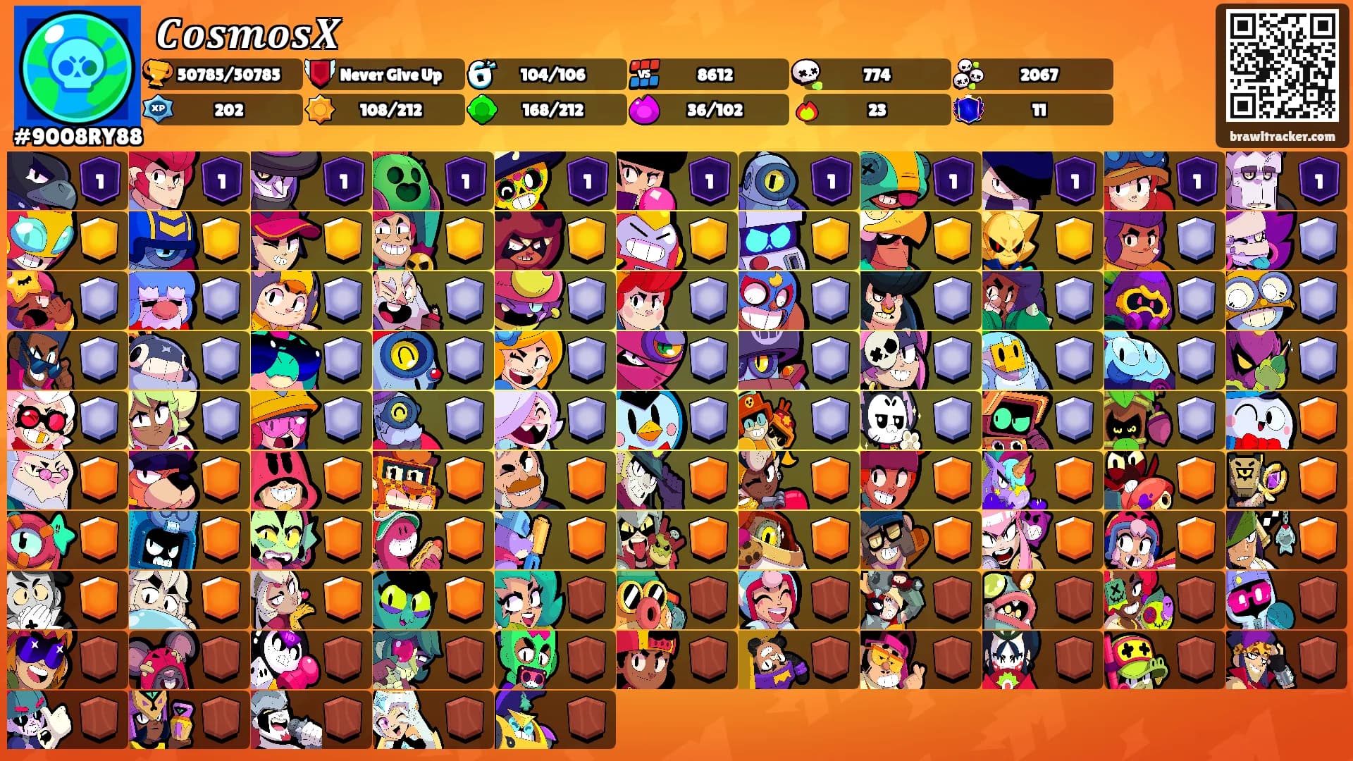 𝑪𝒐𝒔𝒎𝒐𝒔𝑿's Ranks