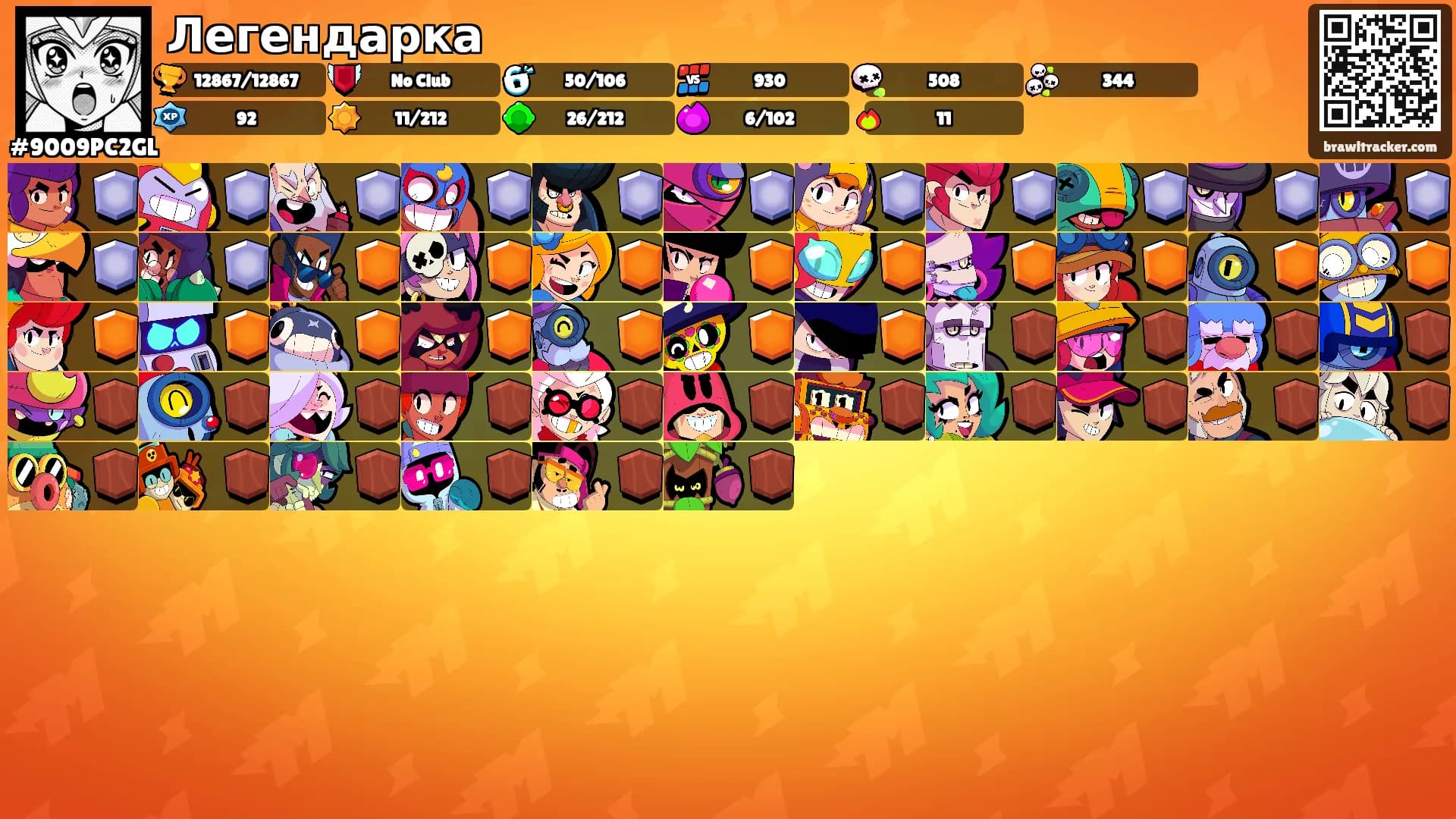 Легендарка's Ranks