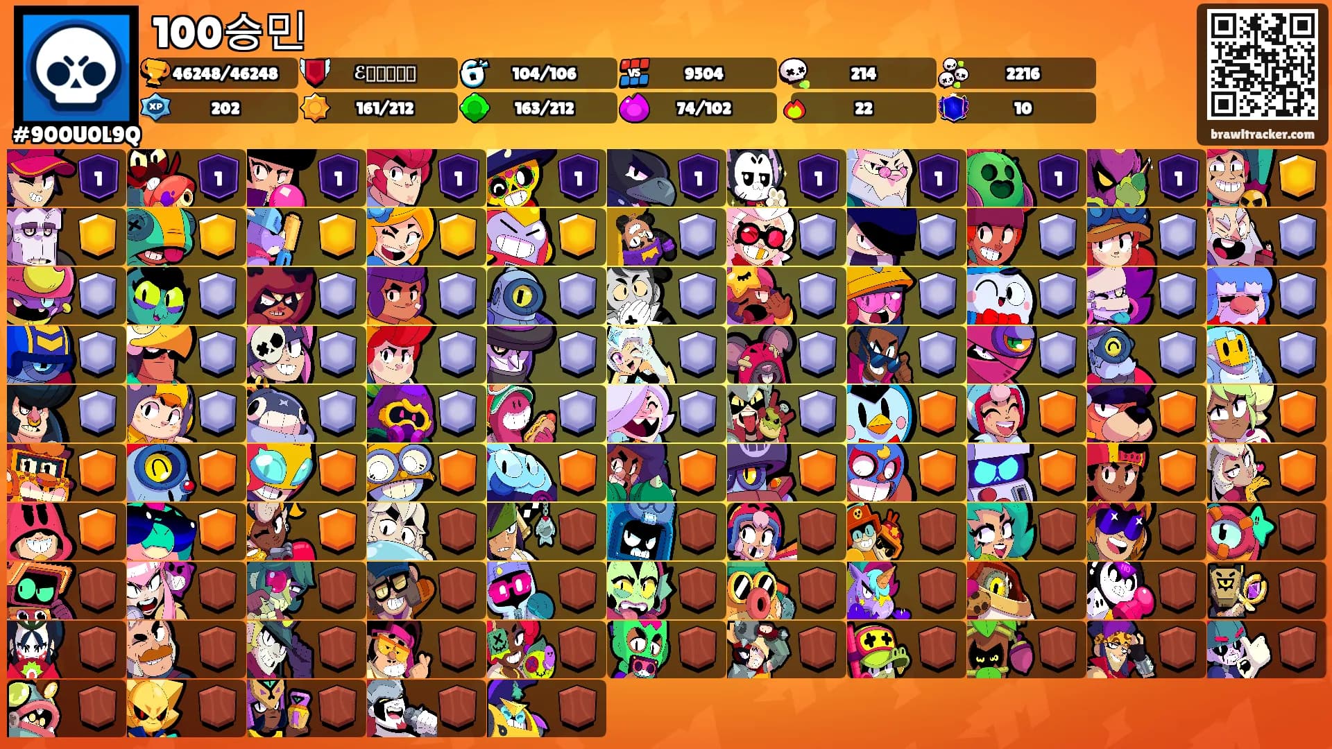 100승민's Ranks