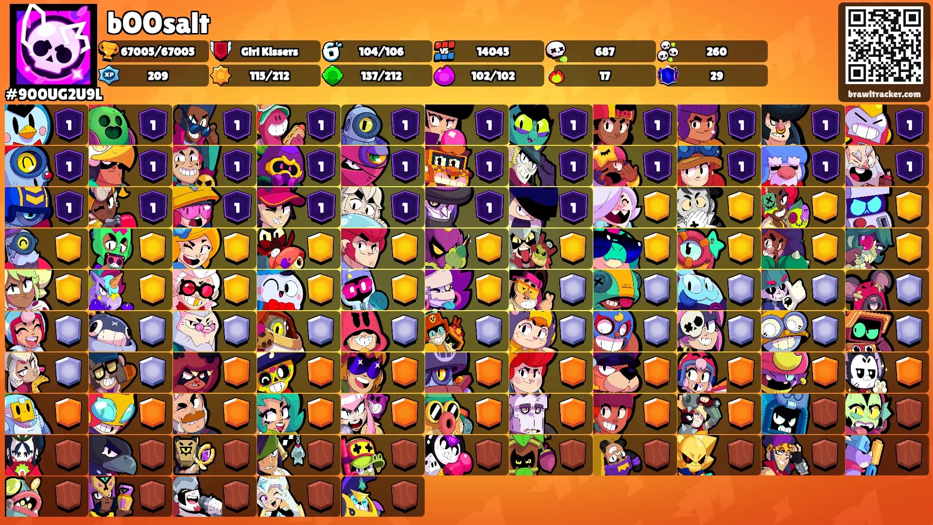 bOOsalt's Ranks