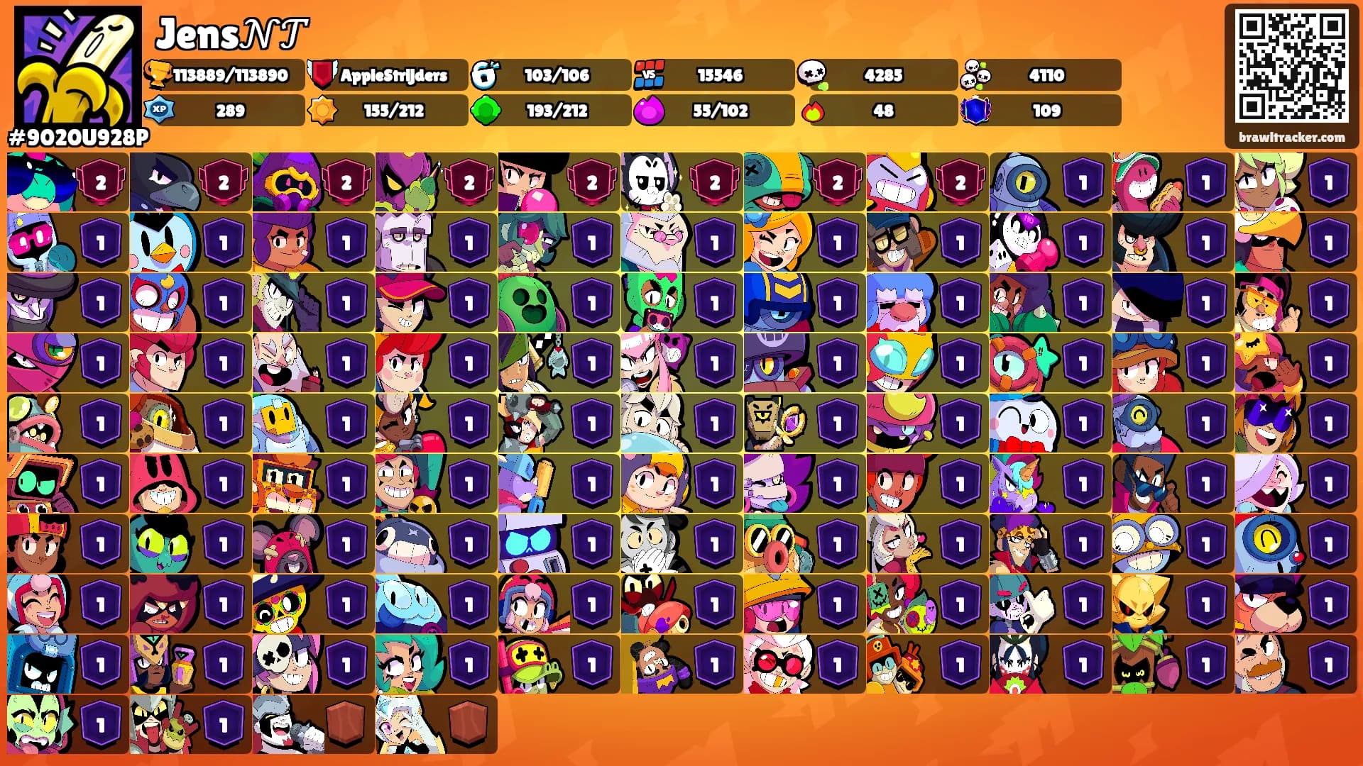 Jens𝒩𝒯's Ranks