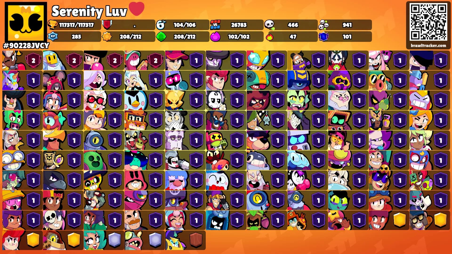 Serenity Luv ❤️'s Ranks