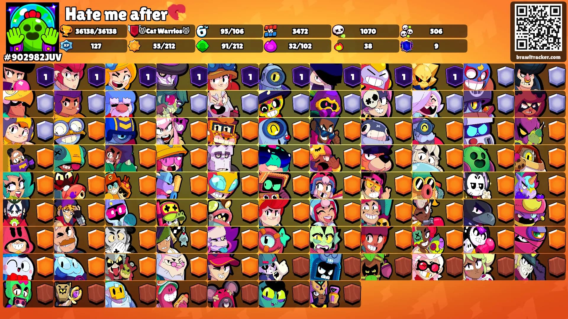 Hate me after💘's Ranks