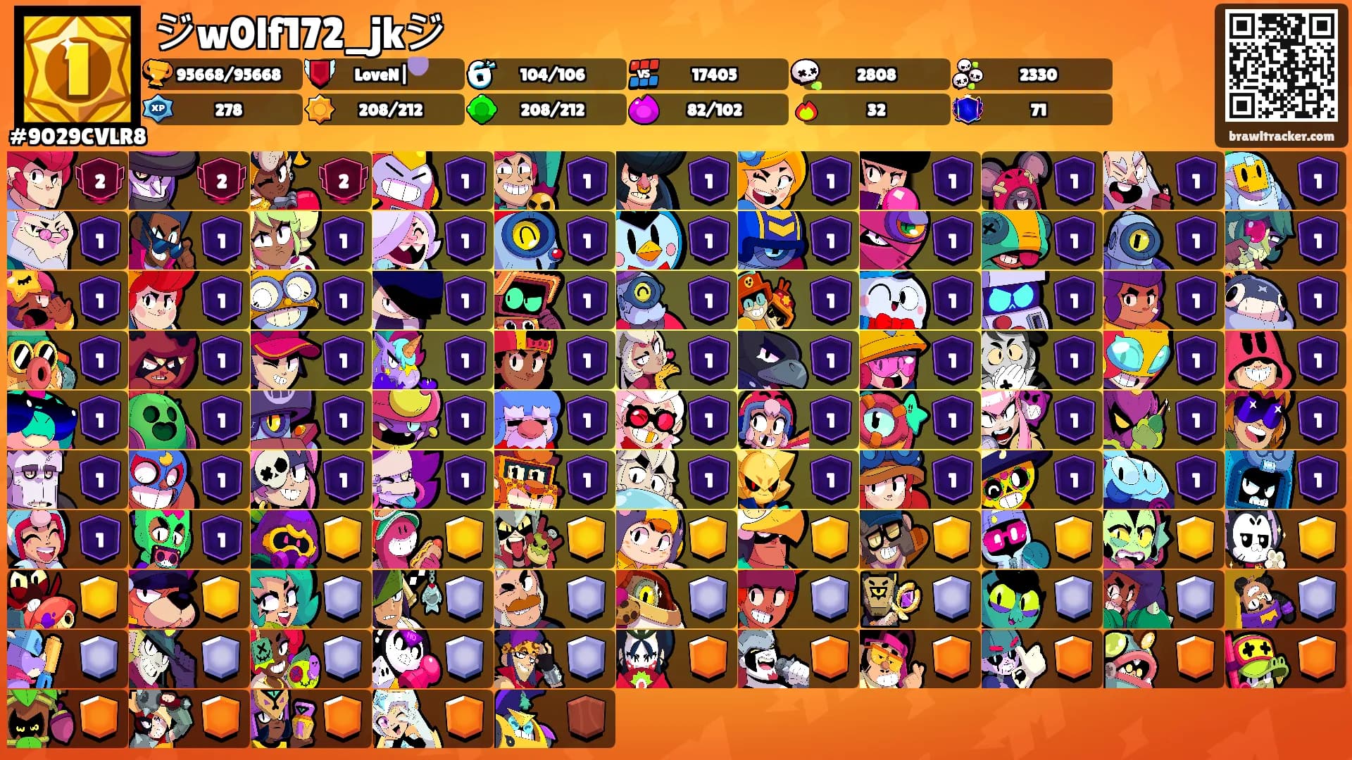 ジw0lf172_jkジ's Ranks