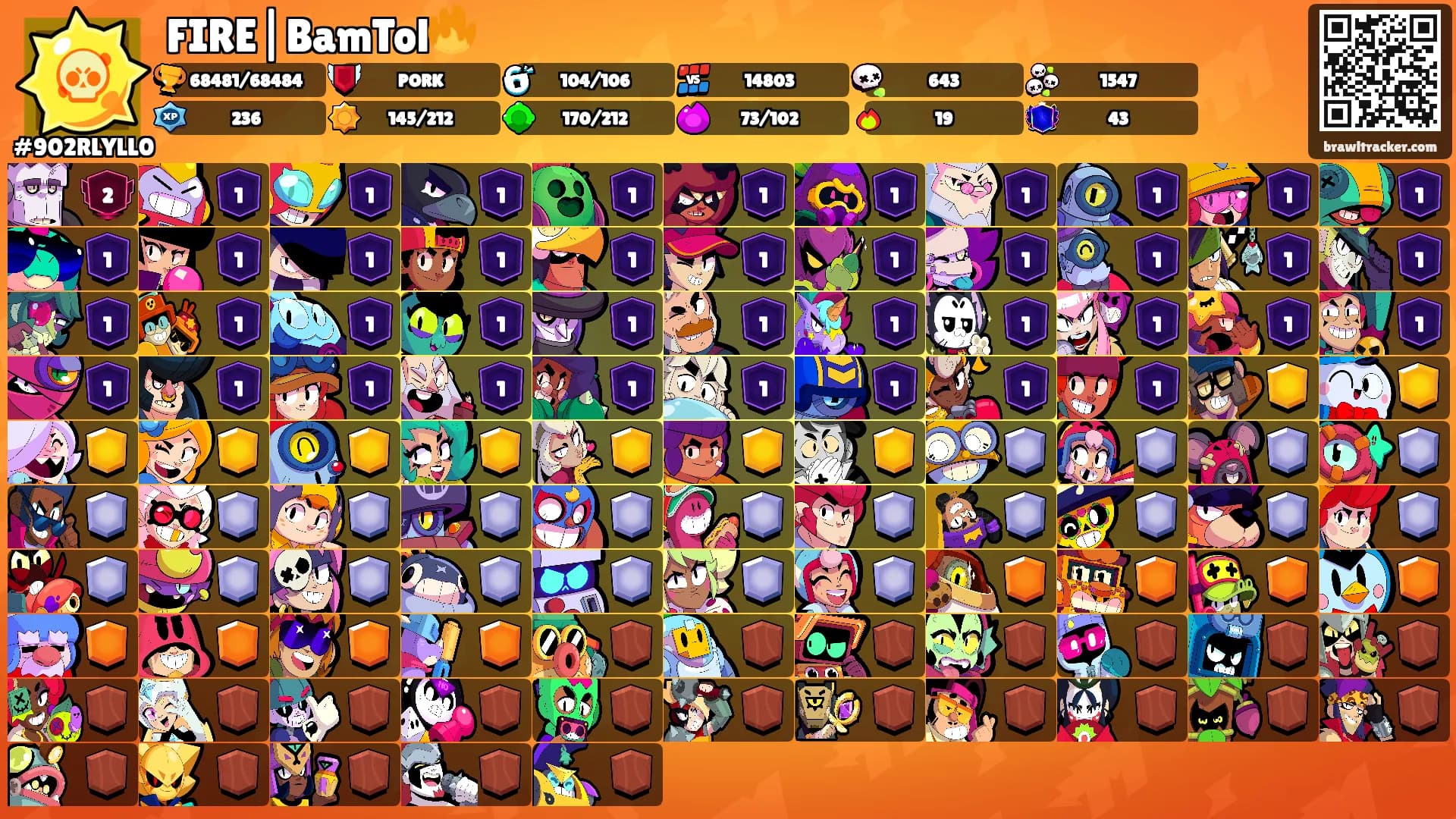 FIRE|BamTol🔥's Ranks