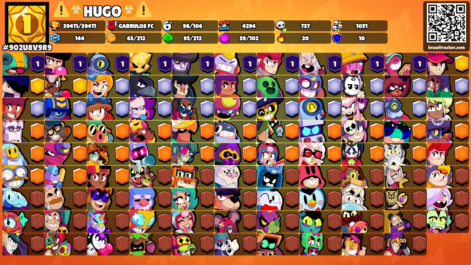 ⚠️☣️HUGO☣️⚠️'s Ranks