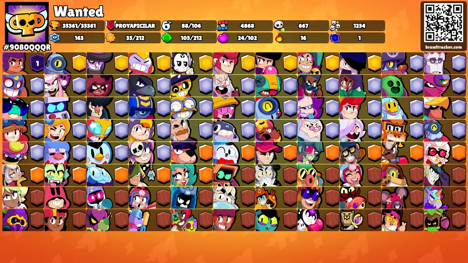 Wanted's Ranks
