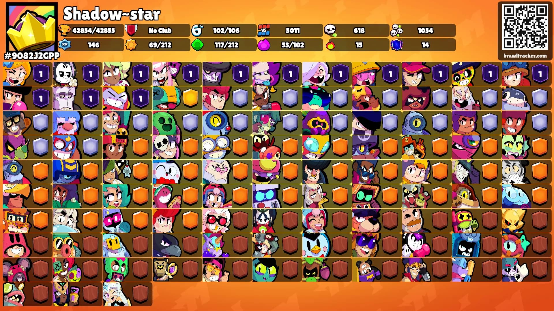 Shadow~star's Ranks