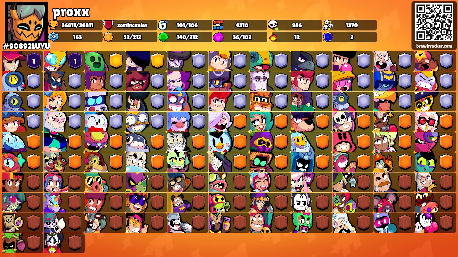proxx's Ranks