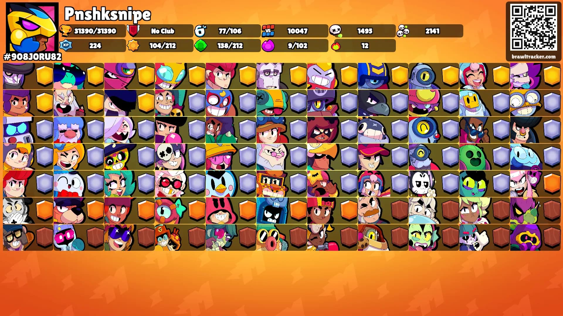 Pnshksnipe's Ranks