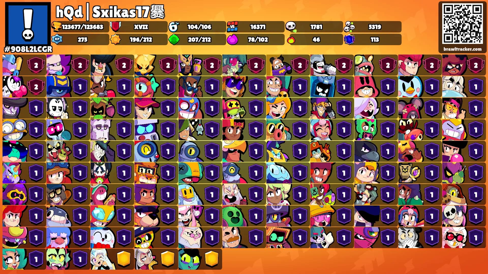 hQd|Sxikas17爨's Ranks
