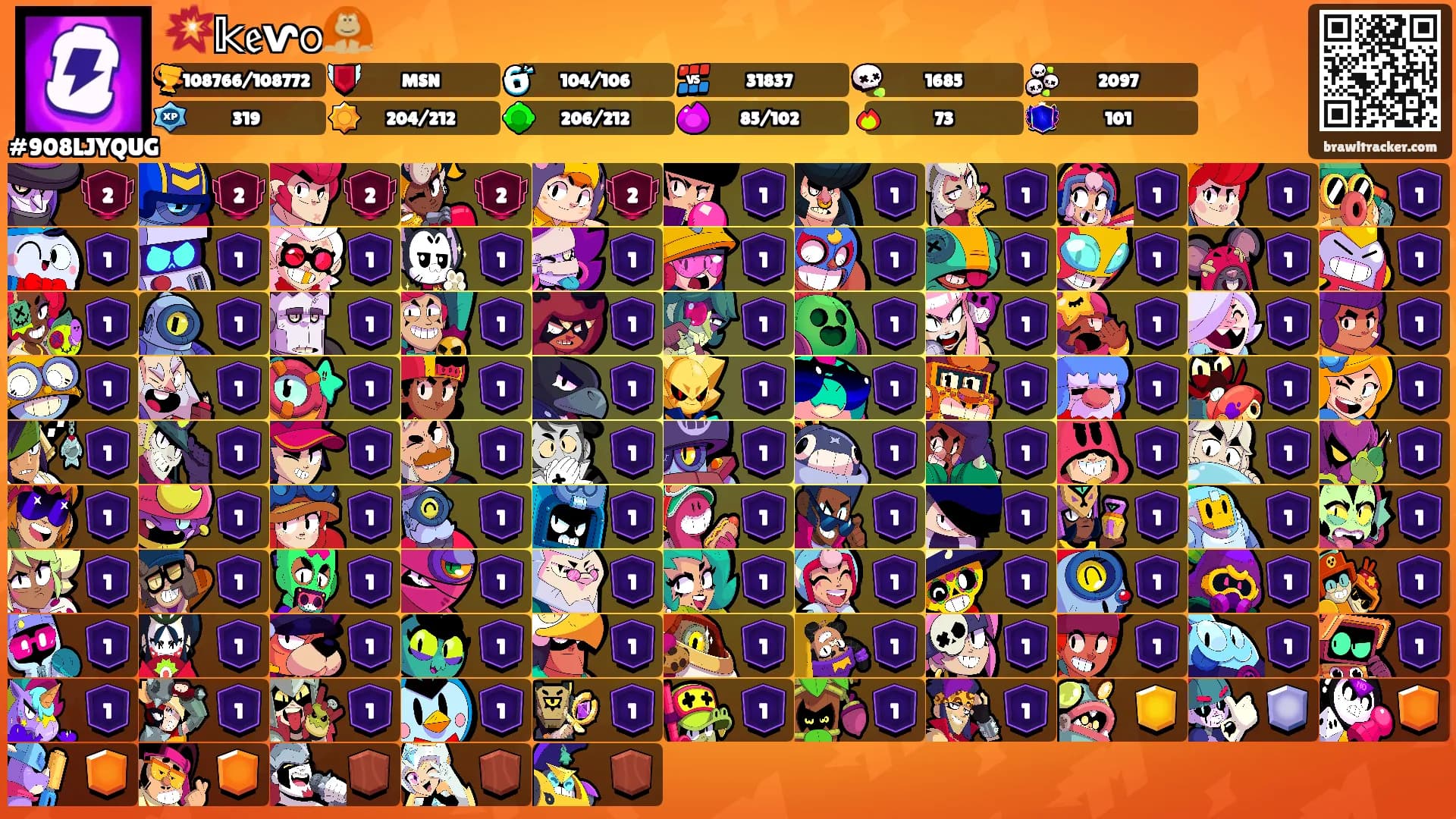 💥𝕜𝔢ⱱ𝚘🦧's Ranks
