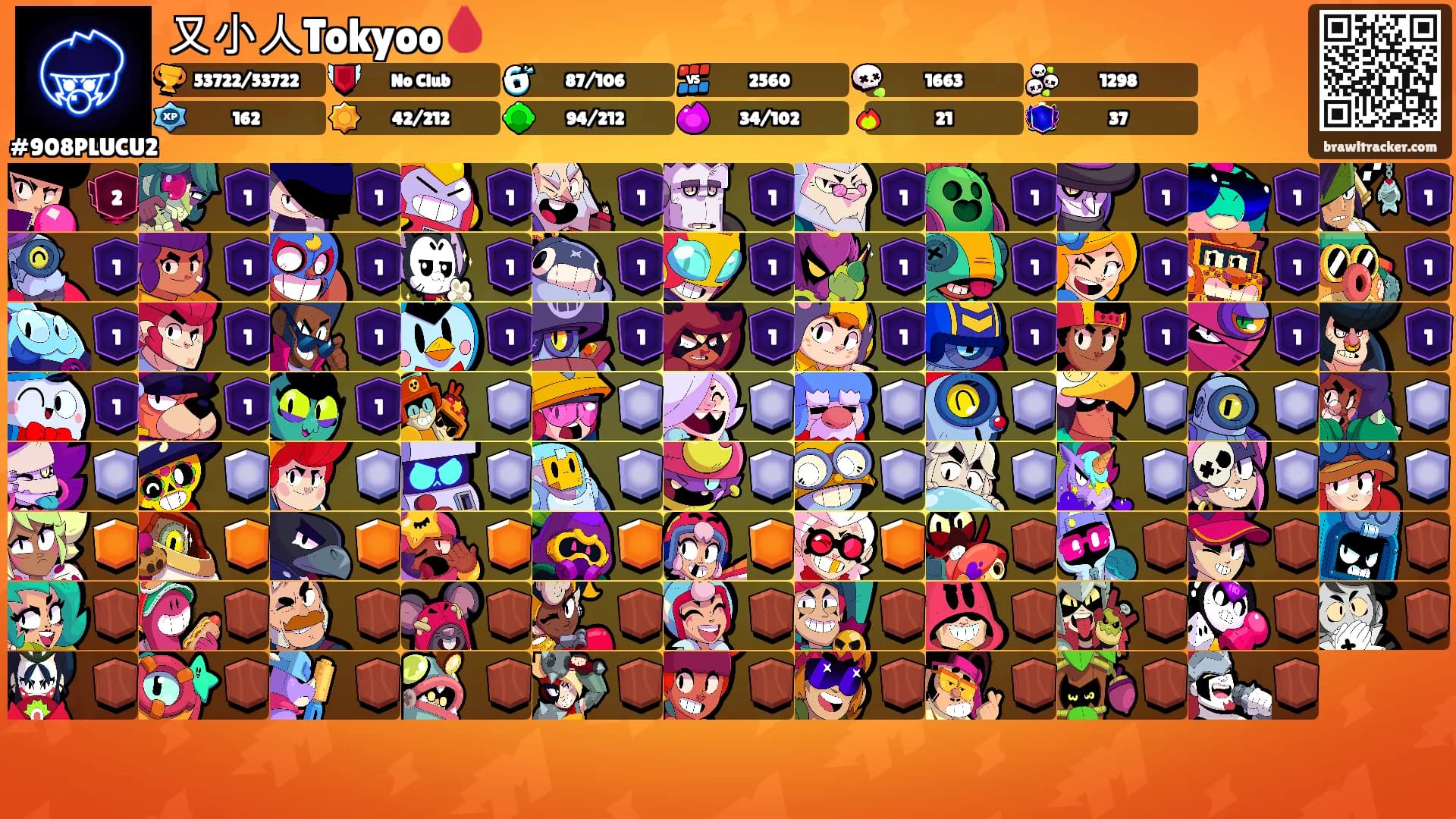 又小人Tokyoo🩸's Ranks