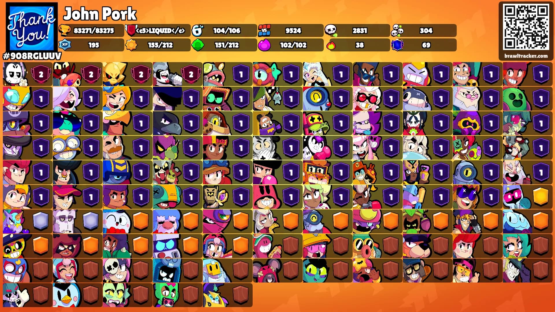 John Pork's Ranks