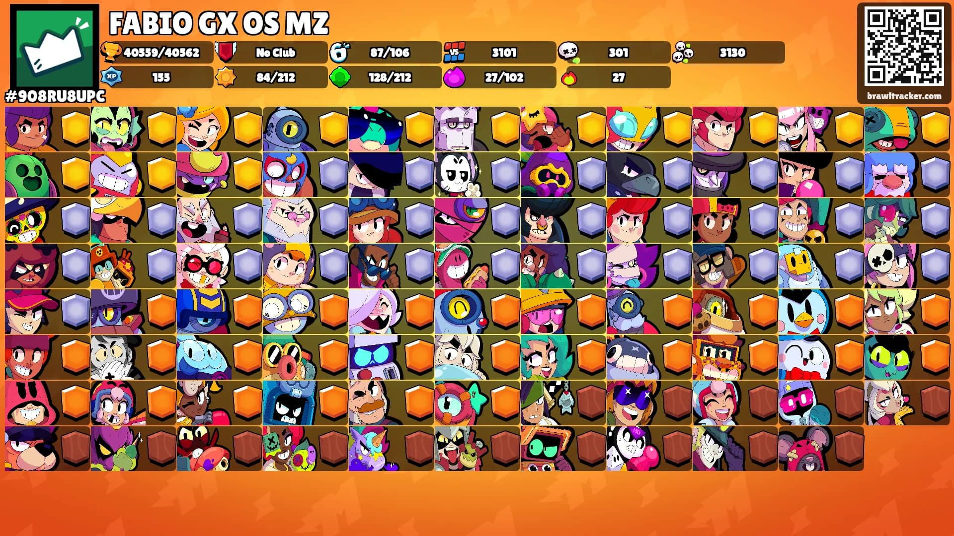FABIO GX OS MZ's Ranks