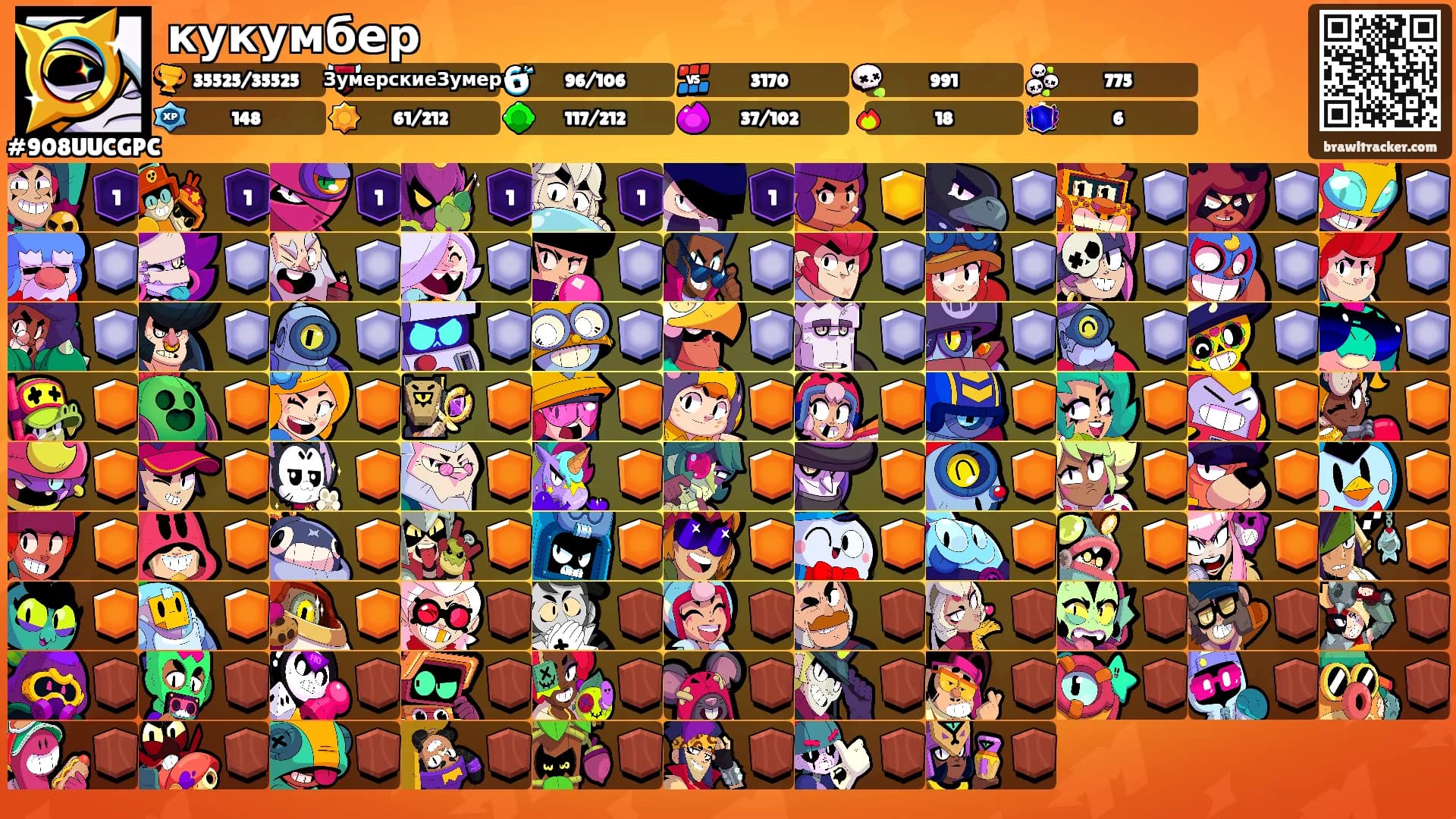 кукумбер's Ranks