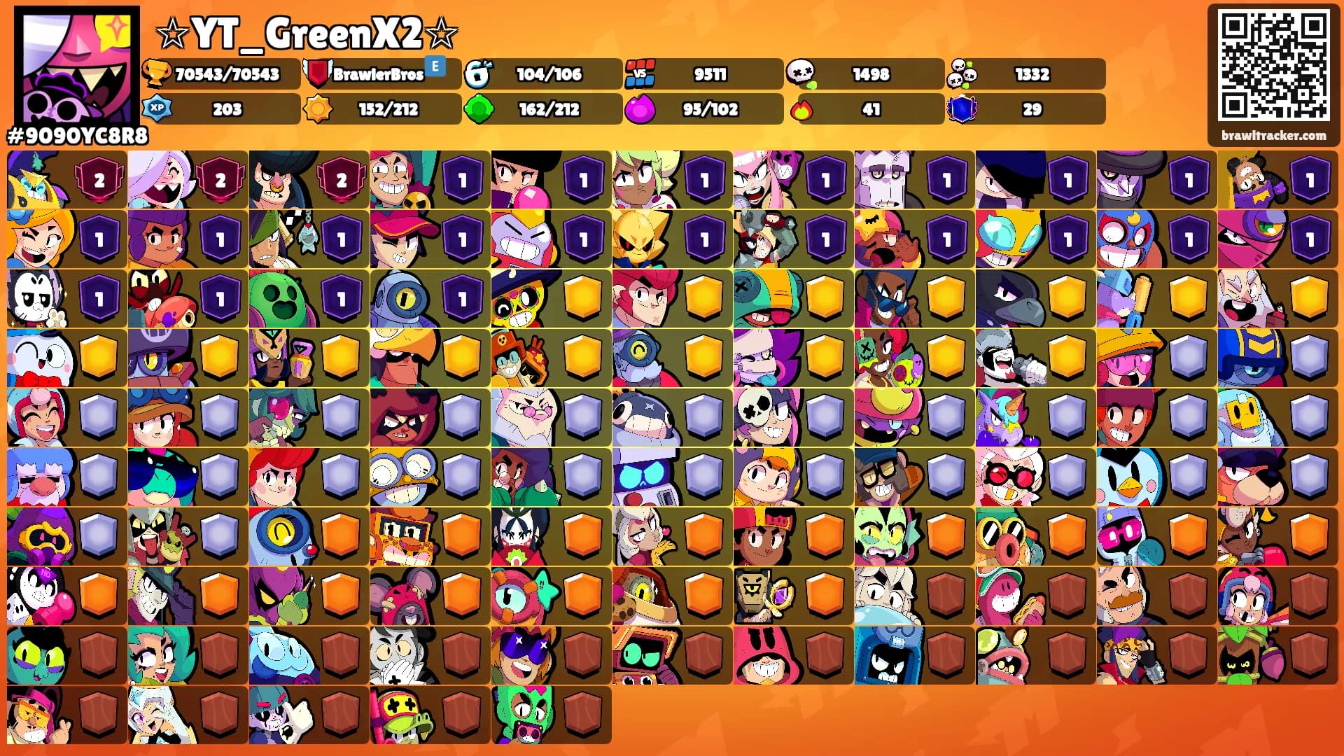 ☆YT_GreenX2☆'s Ranks