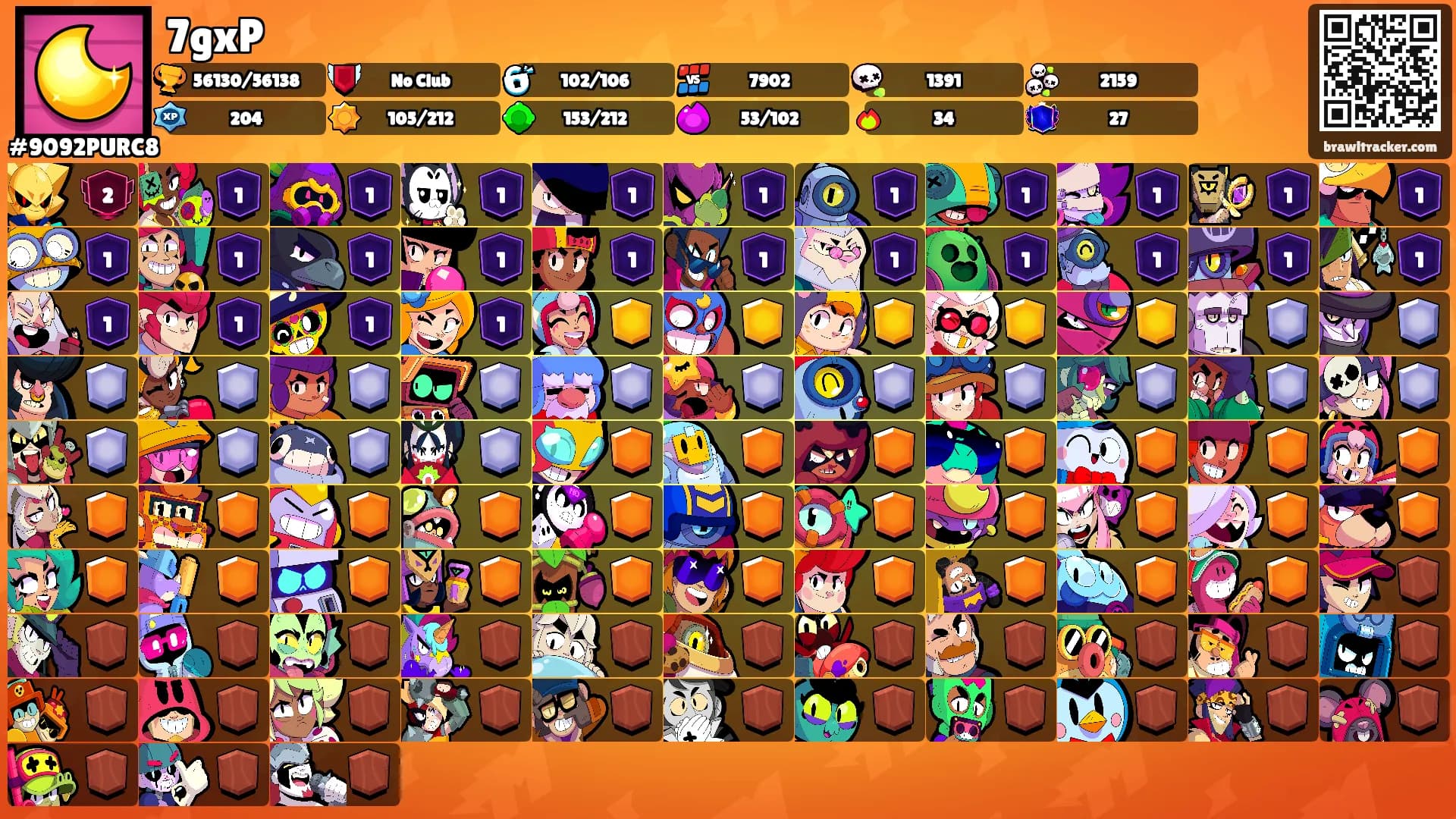 7gxP's Ranks