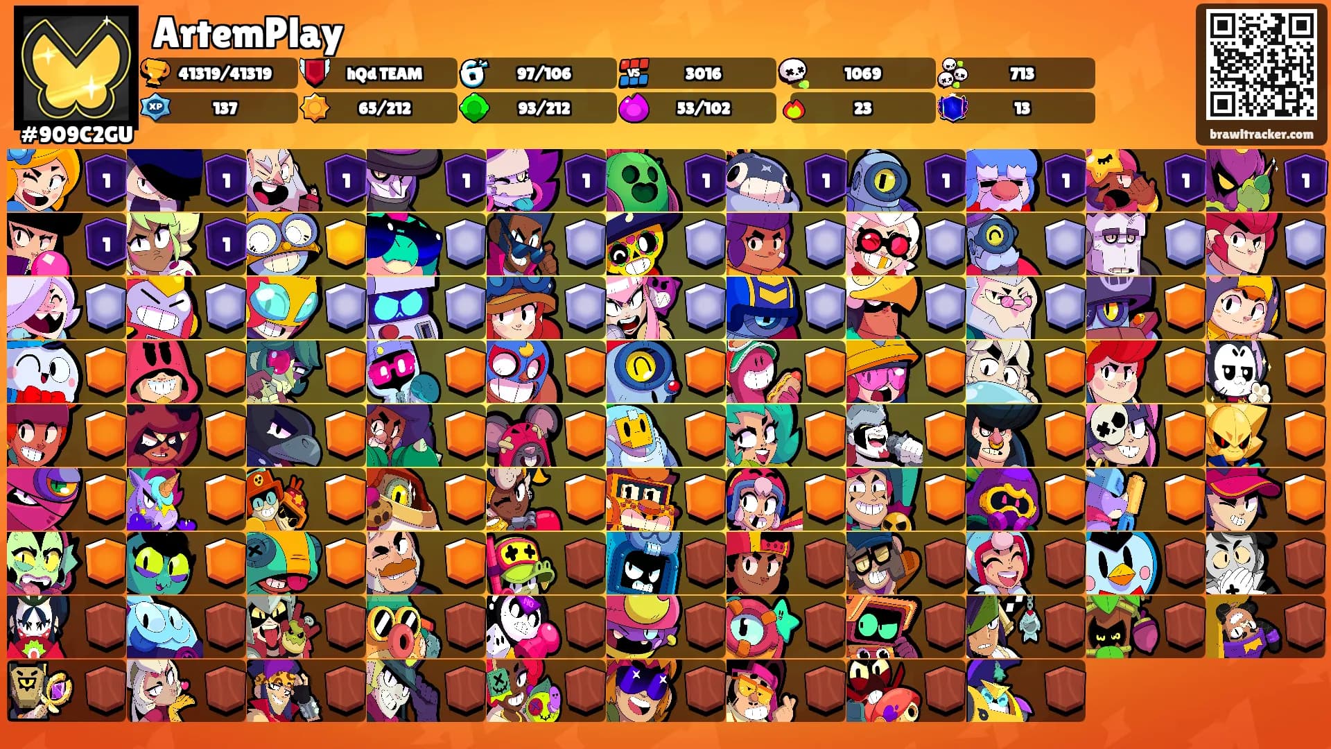ArtemPlay's Ranks