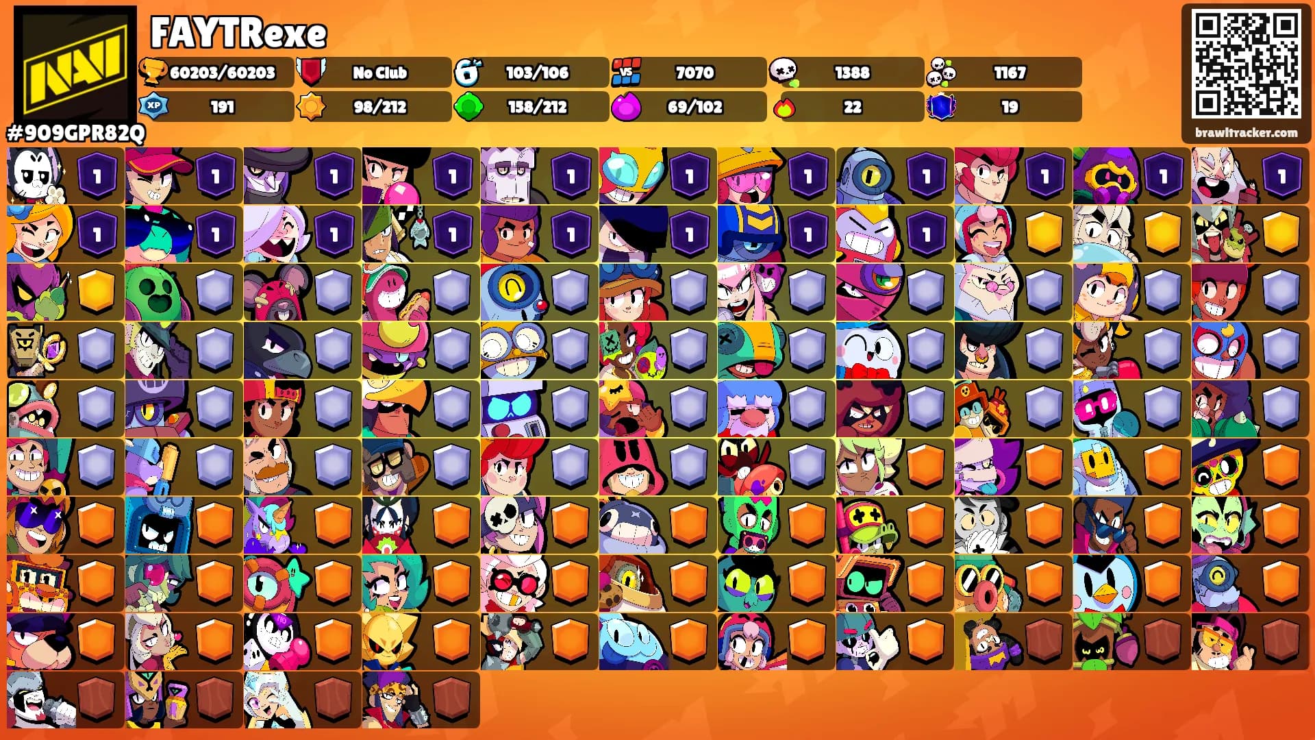 FAYTRexe's Ranks