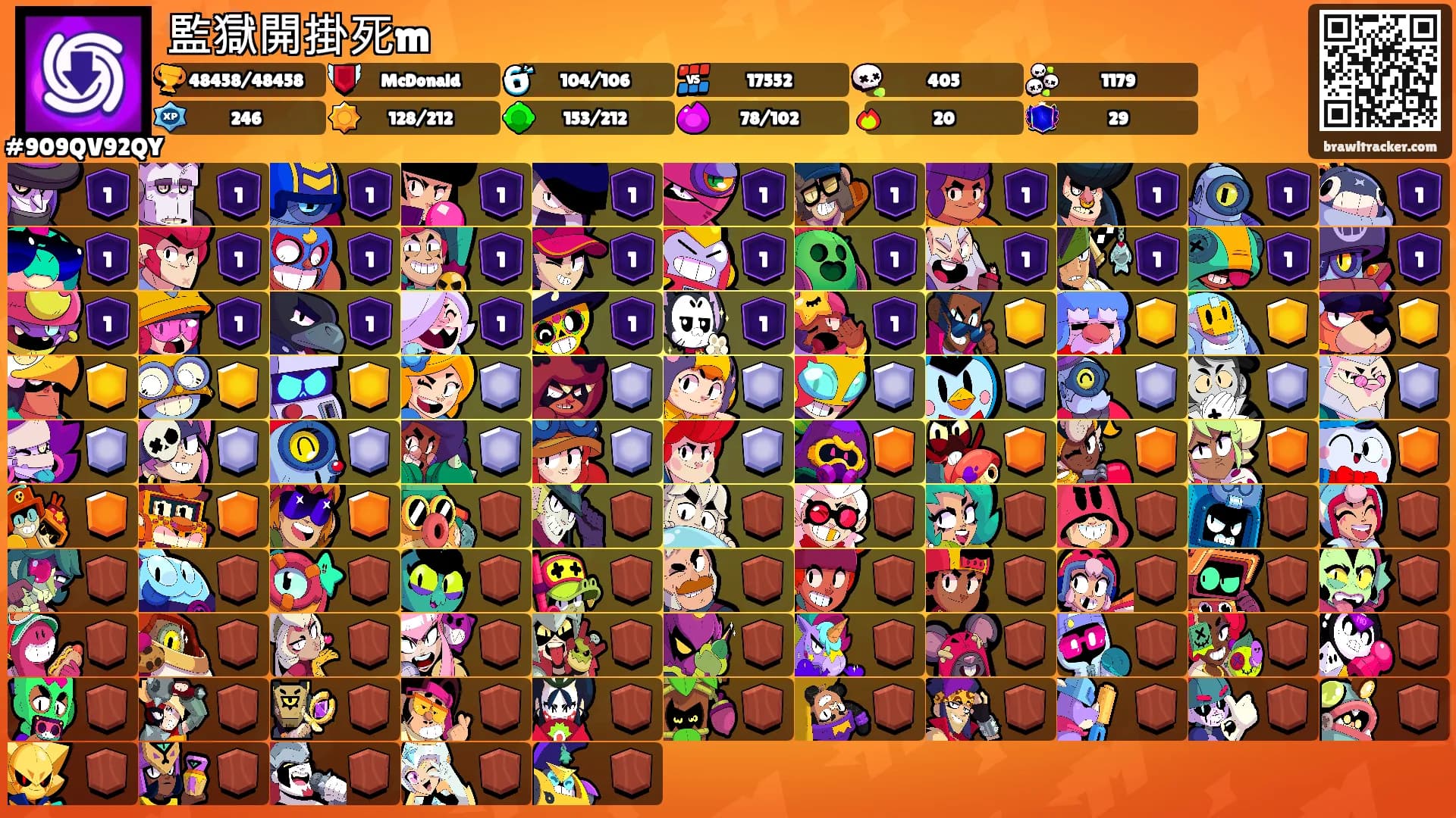 監獄開掛死m's Ranks