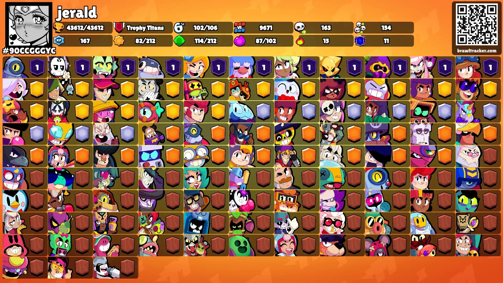 jerald's Ranks