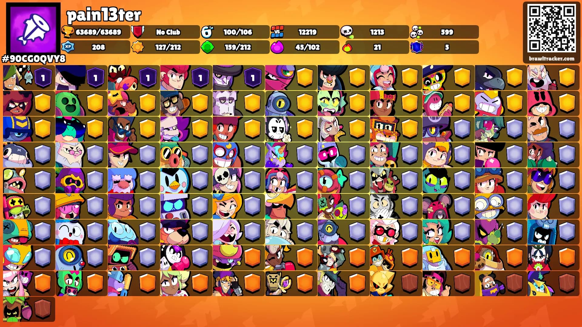pain13ter's Ranks