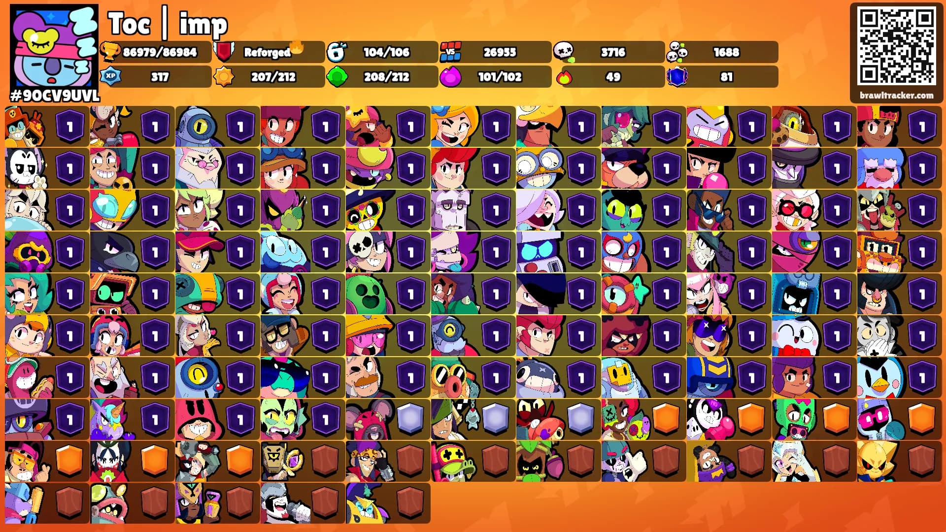 Toc | imp's Ranks