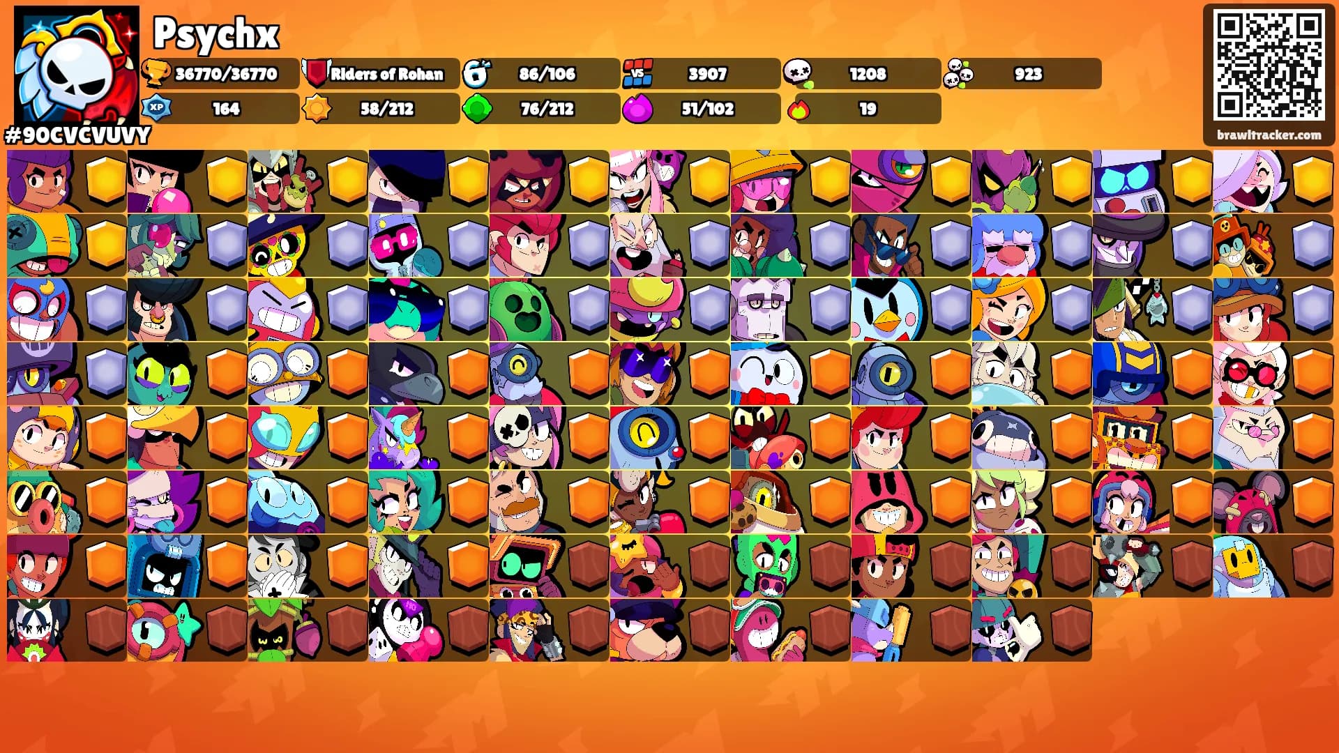 Psychx's Ranks