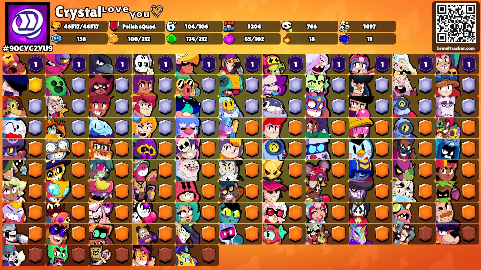 Crystalᶫᵒᵛᵉᵧₒᵤ♡'s Ranks