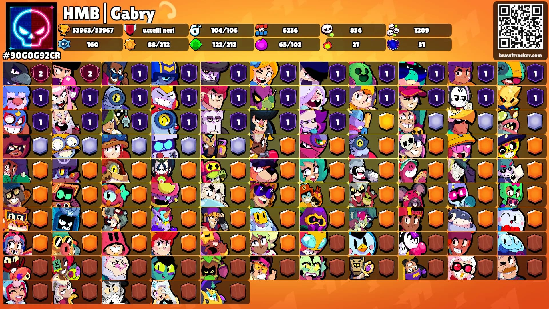 HMB|Gabry 💫's Ranks