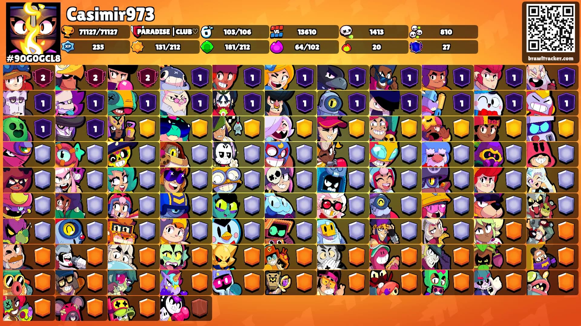 Casimir973's Ranks