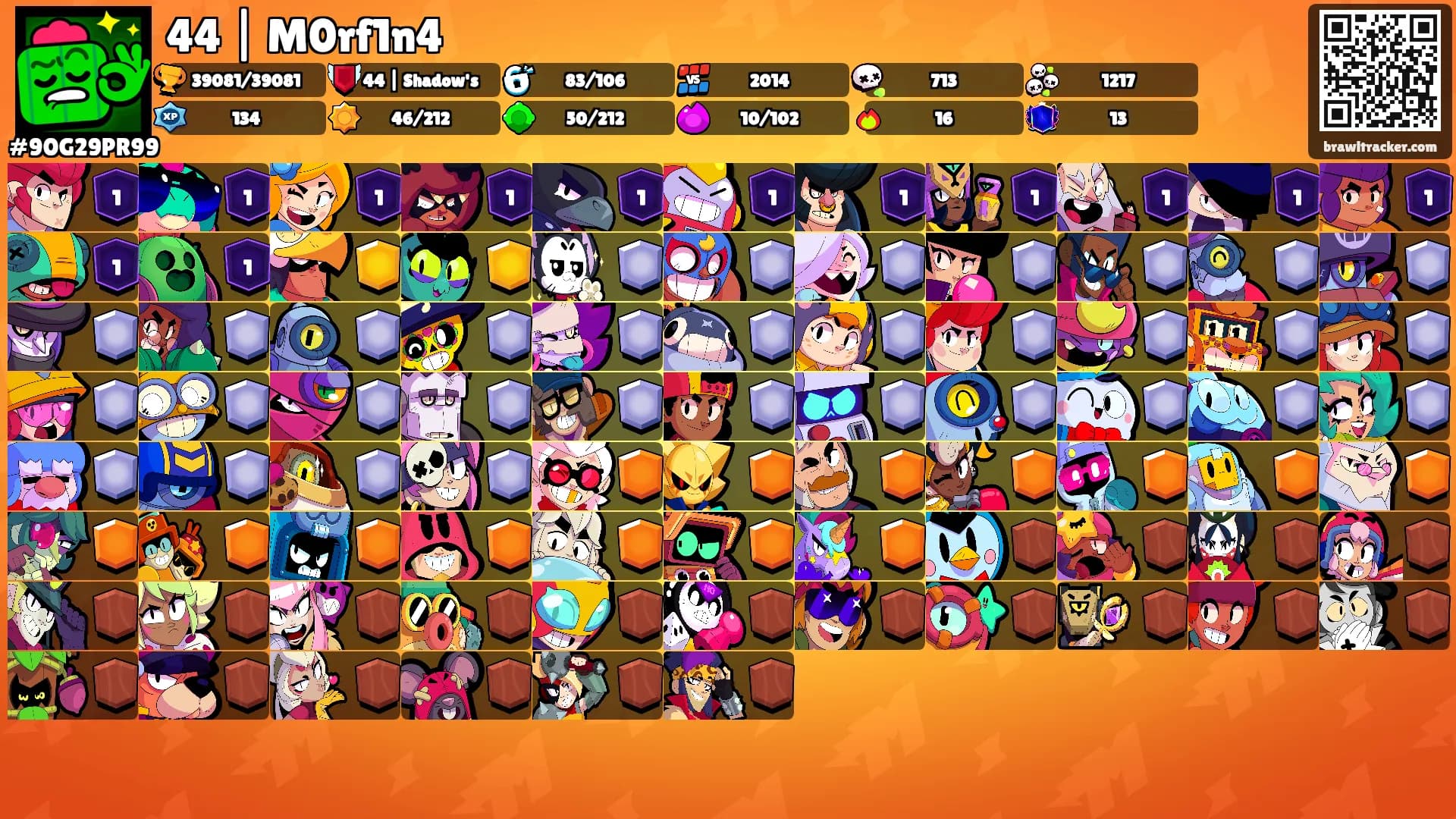 44 | M0rf1n4's Ranks