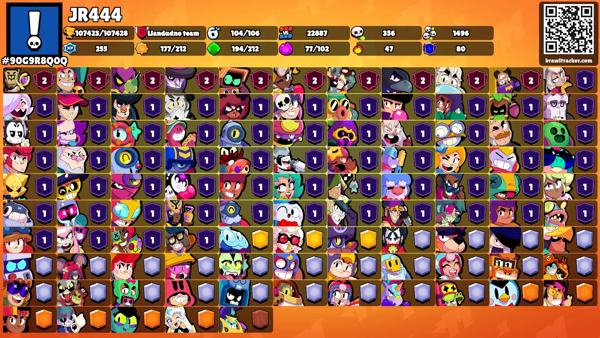JR444's Ranks